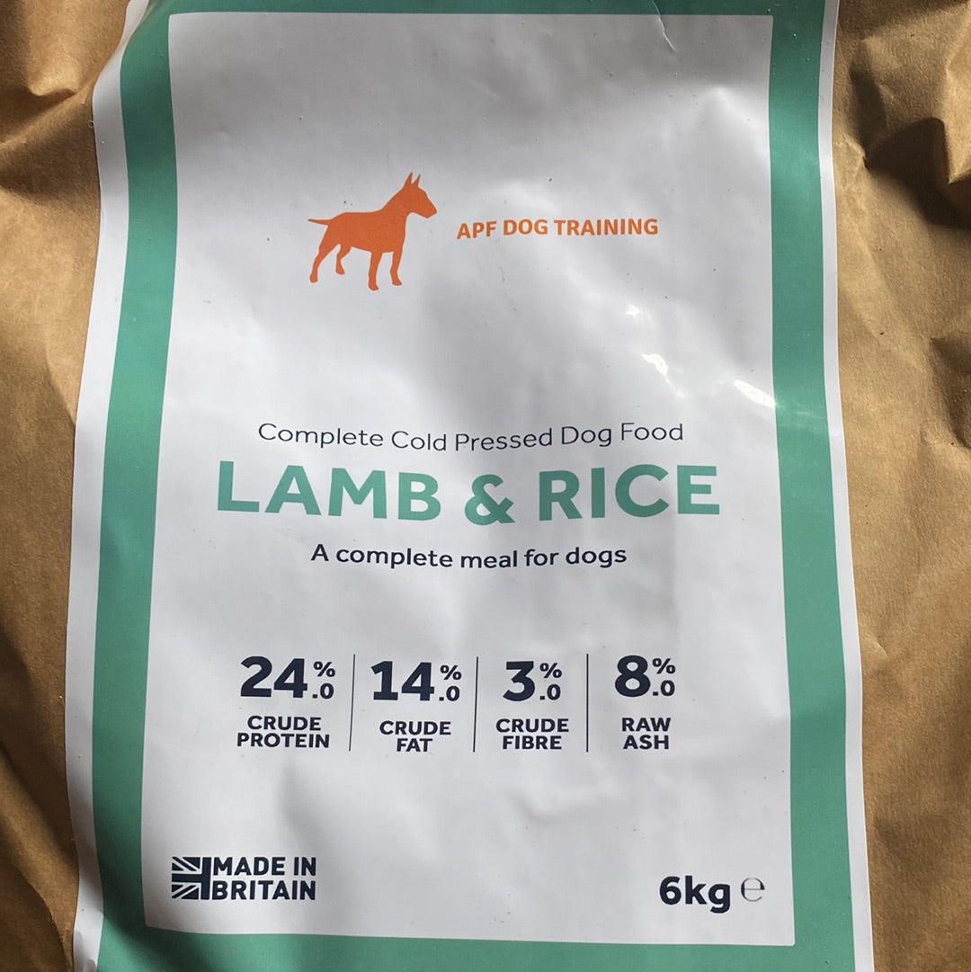 Lamb and rice 6kg