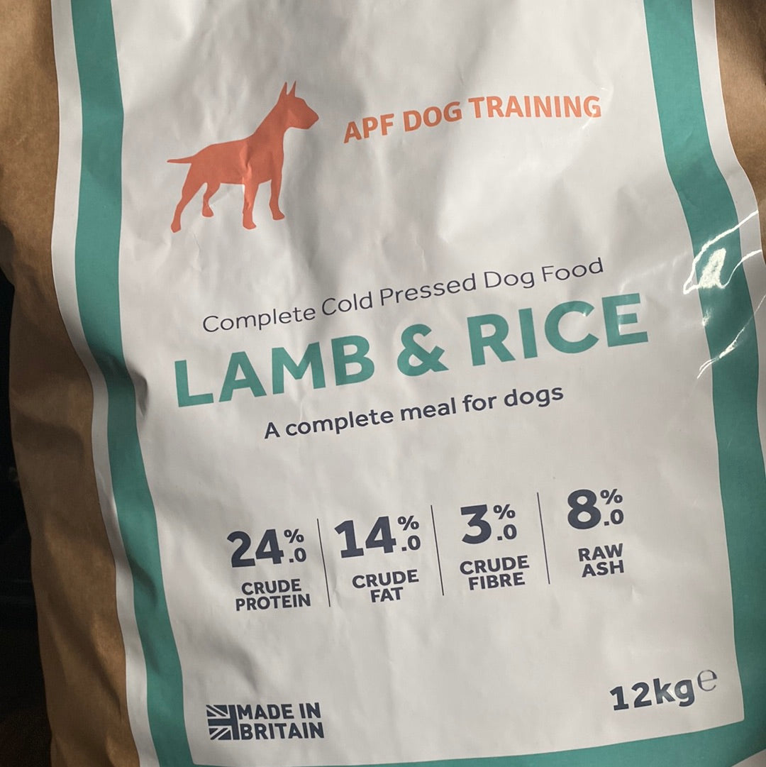 Lamb and rice 12kg