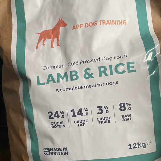 Lamb and rice 12kg